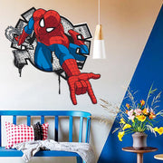 3D Spiderman Wall Stickers For Kids
