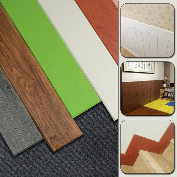 Waterproof wall Sticker Art Room Decor Woodgrain