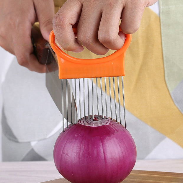Kitchen Cutting Holder Stainless Steel Tool Slicer
