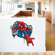 3D Spiderman Wall Stickers For Kids
