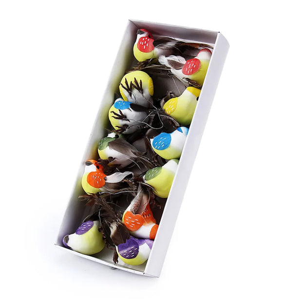 Artificial Birds Fake Wedding Home Garden Tree