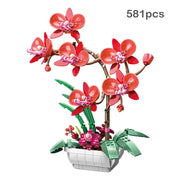 Phalaenopsis Plants Home Decoration Brick Set gift
