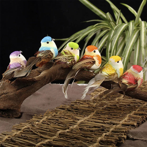 Artificial Birds Fake Wedding Home Garden Tree