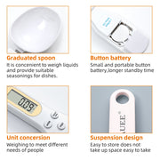 Electronic Kitchen Digital Spoon Scale Mini Tool