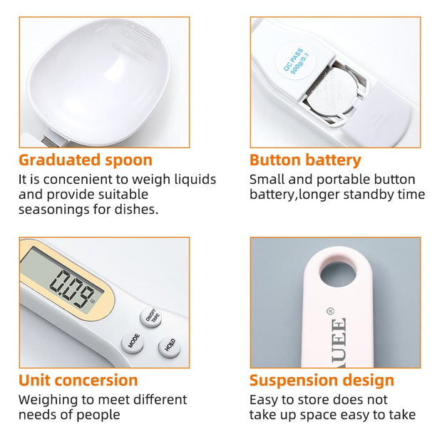 Electronic Kitchen Digital Spoon Scale Mini Tool