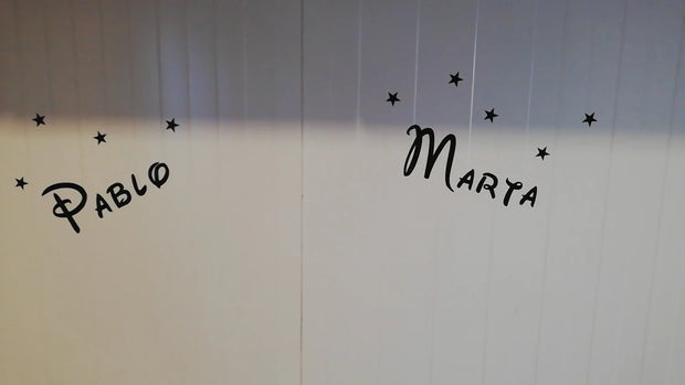 Wall Sticker Name Children Art Home Decor