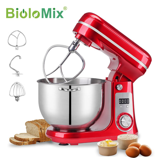 Kitchen Food Blender Stainless Steel Cake Mixer