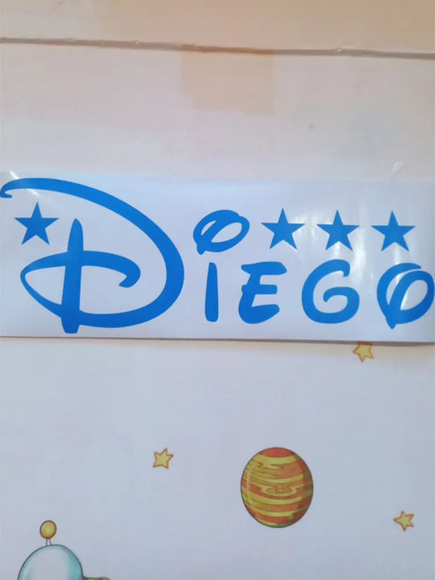 Wall Sticker Name Children Art Home Decor