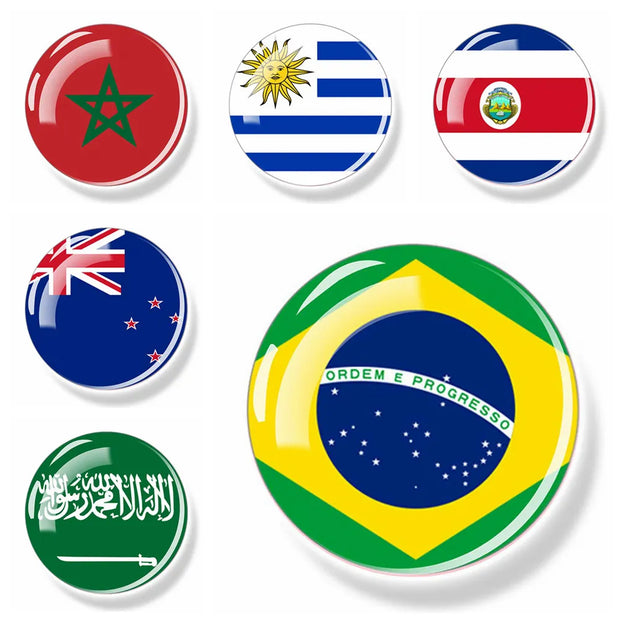 Refrigerator Magnetic Fridge Stickers Flag Home Decor