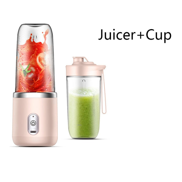 Portable Small Electric Stainless Steel Blade Juicer