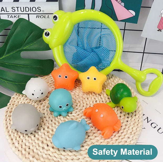 Baby Bath Toys Floating Animals Swimming Water