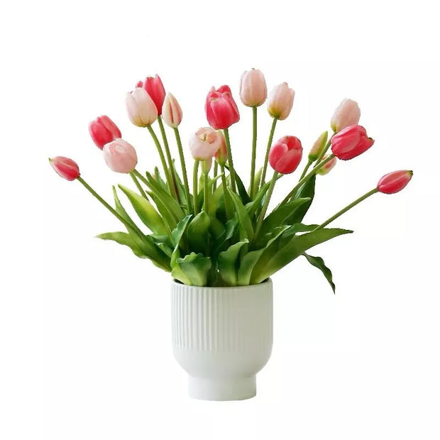 Silicone Tulip Home Decoration Artificial Flower Wedding