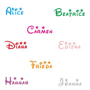 Wall Sticker Name Children Art Home Decor