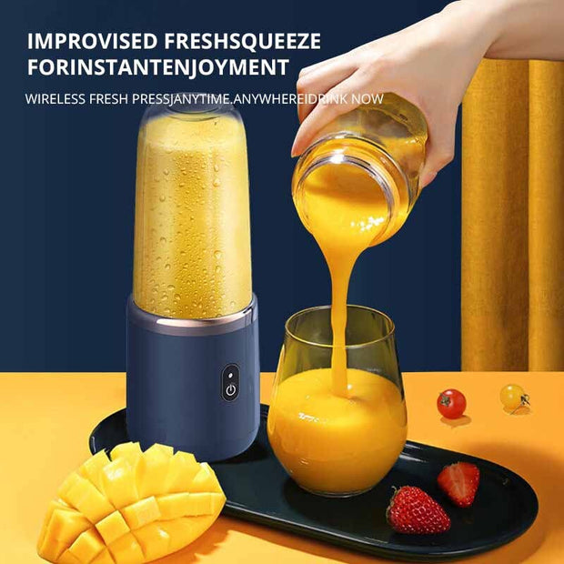 Portable Small Electric Stainless Steel Blade Juicer