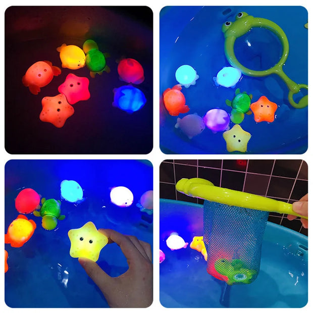 Baby Bath Toys Floating Animals Swimming Water