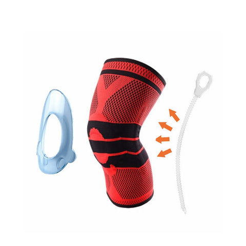 Silicone Padded Knee Pads Supports Brace