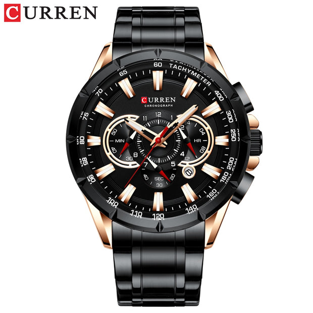 Curran Men‘s Luxury Quartz Wrist Watch