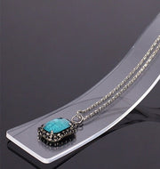 Necklace organizer holder stand bracelet case jewellry exhibitor watch display acrylic riser jewellery counter accessories