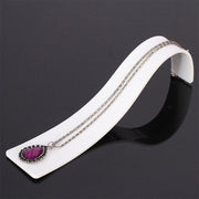 Necklace organizer holder stand bracelet case jewellry exhibitor watch display acrylic riser jewellery counter accessories