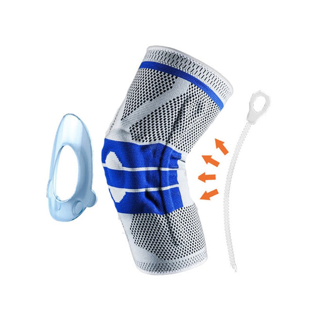 Silicone Padded Knee Pads Supports Brace