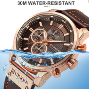Curren Men Leather Sports Watches