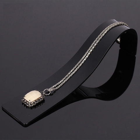 Necklace organizer holder stand bracelet case jewellry exhibitor watch display acrylic riser jewellery counter accessories