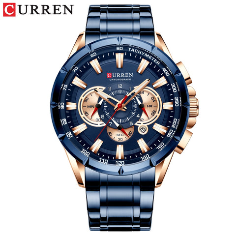 Curran Men‘s Luxury Quartz Wrist Watch