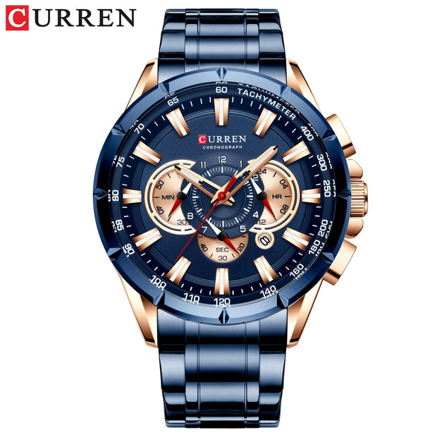 Curran Men‘s Luxury Quartz Wrist Watch