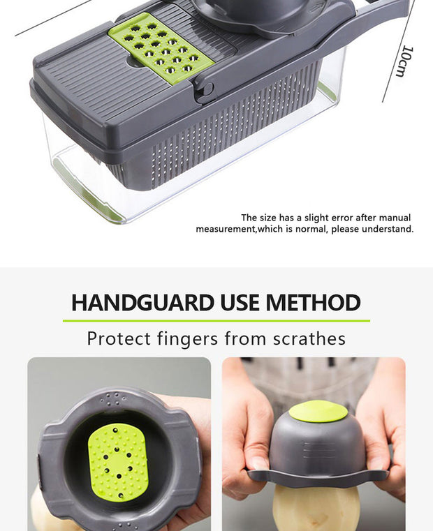 Multifunctional Vegetable Cutter Fruit Slicer Potato Peeler