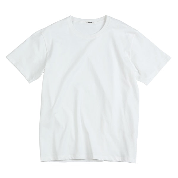 100% Cotton White Solid T Shirt