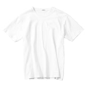 100% Cotton White Solid T Shirt