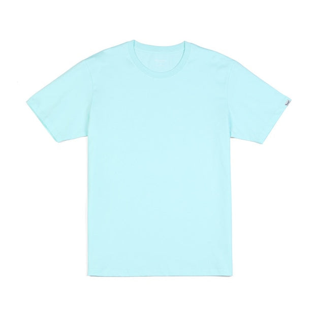 100% Cotton White Solid T Shirt