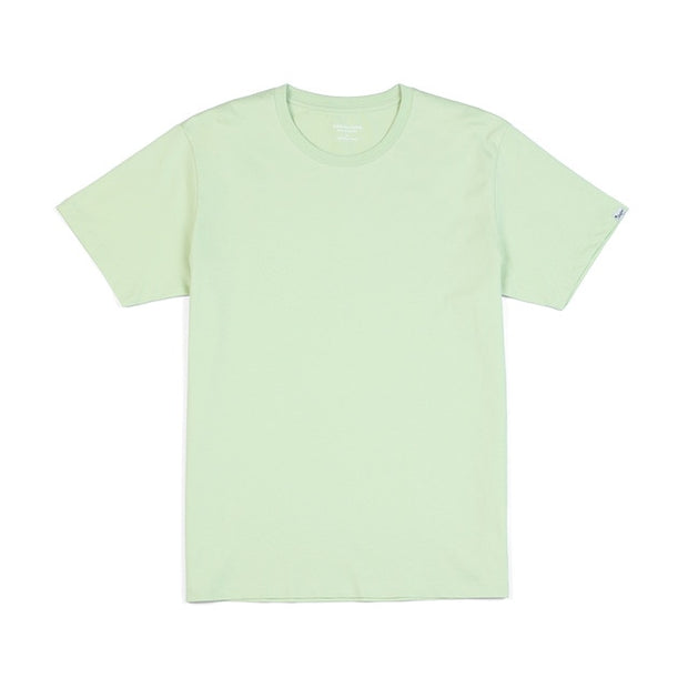 100% Cotton White Solid T Shirt