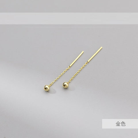 Long Tassel Butterfly Drop Earrings