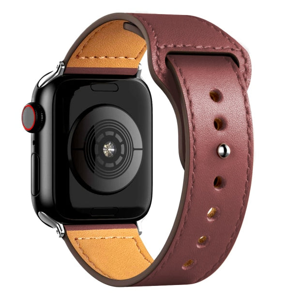 Leather strap For Apple watch