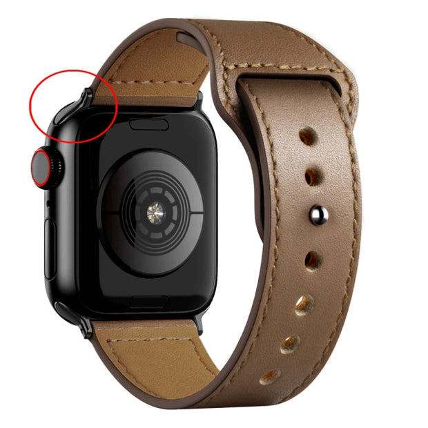 Leather strap For Apple watch