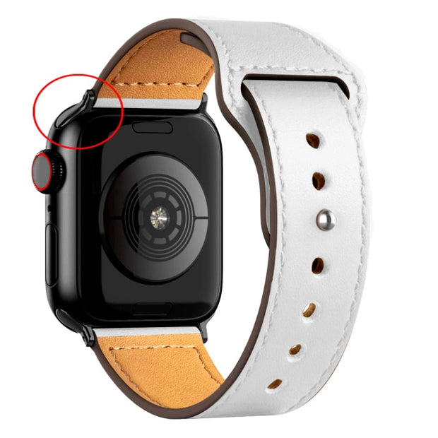 Leather strap For Apple watch