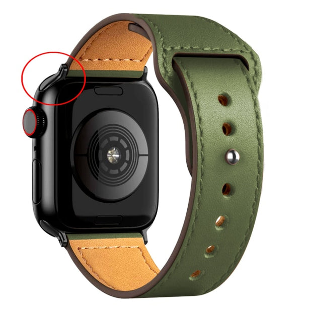Leather strap For Apple watch