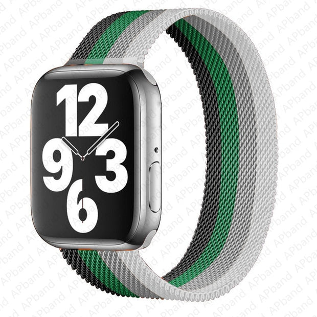 Magnetic Metal Loop Correa Bracelet Apple Watch
