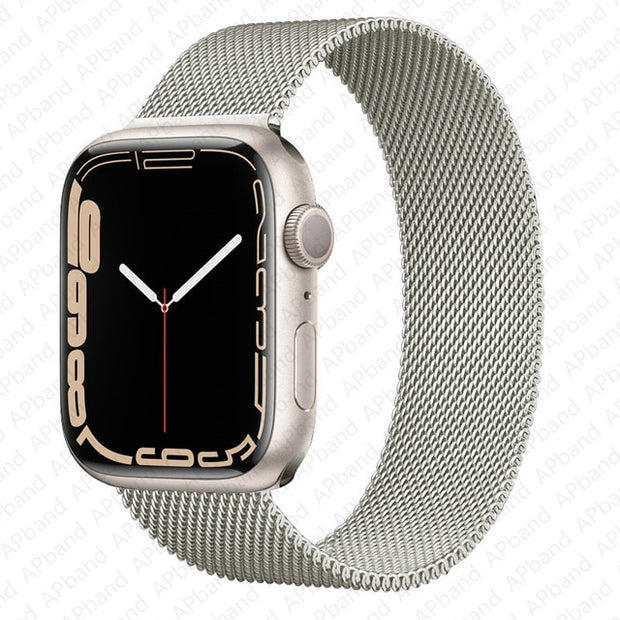 Magnetic Metal Loop Correa Bracelet Apple Watch
