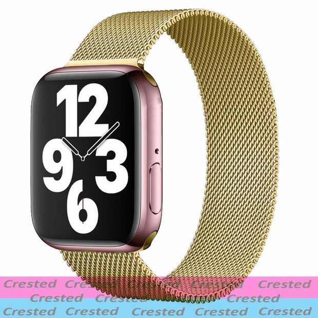 Magnetic Metal Loop Correa Bracelet Apple Watch