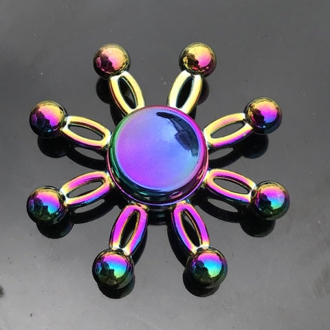 Rainbow Metal Finger Spinner